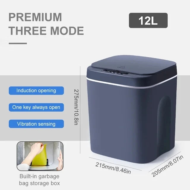 Electric Wastebasket For Kitchen