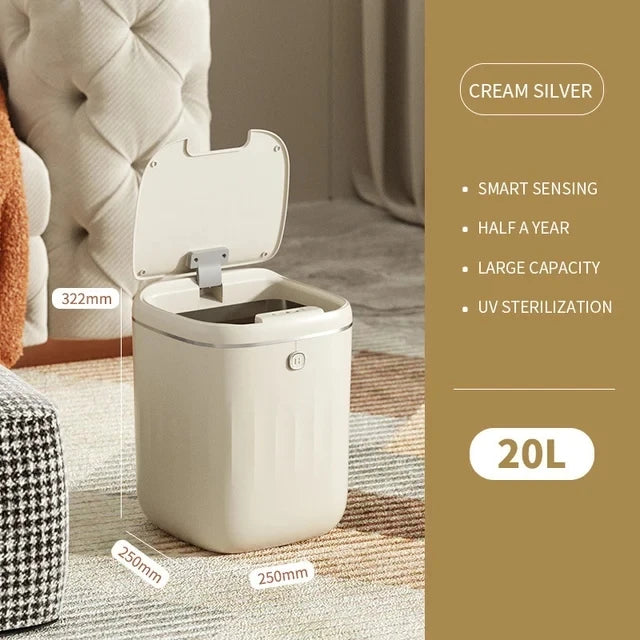Electric Wastebasket For Kitchen