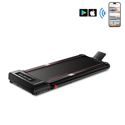 Remote Control Foldable Treadmill With LED