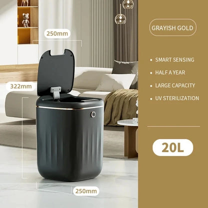 Electric Wastebasket For Kitchen