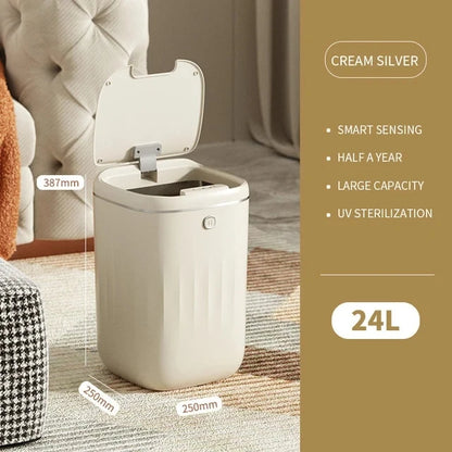 Electric Wastebasket For Kitchen