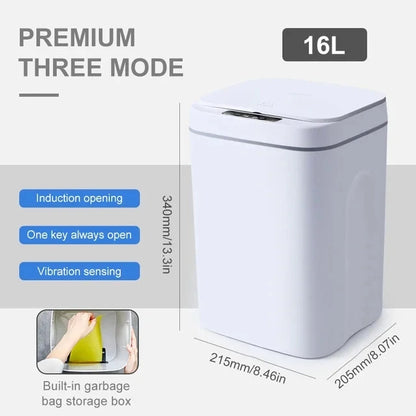 Electric Wastebasket For Kitchen